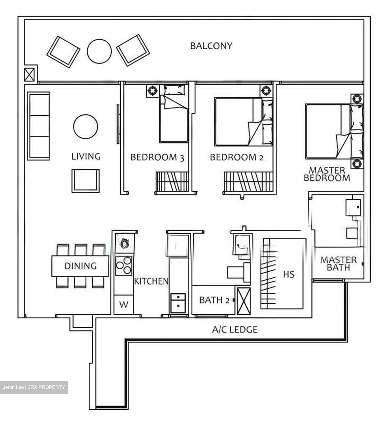 Stevens Suites (D10), Apartment #553555211